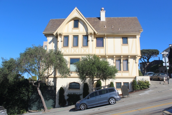 San Francisco-Telegraph Hill-Victorian House-4blueeyes