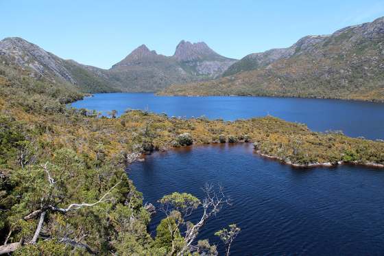 Dove Lake Cradle Mountain Tasmanie
